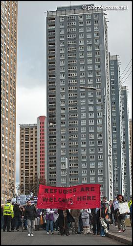 Demo at Red Road Flats